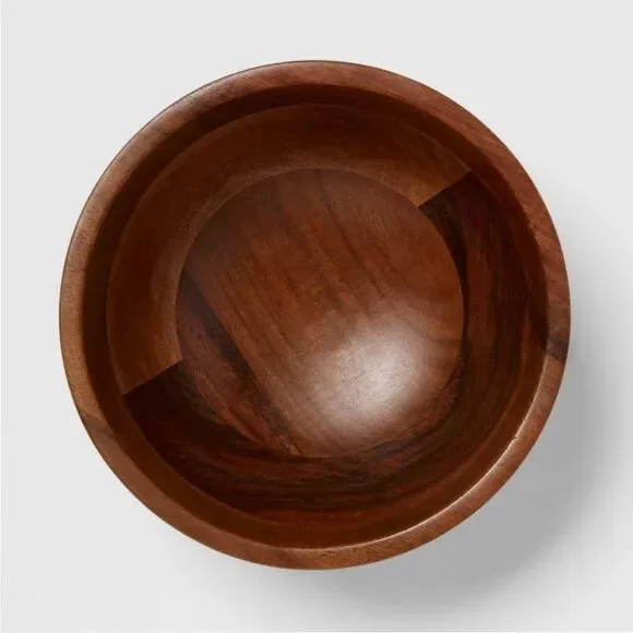 THRESHOLD NEW small wooden multipurpose serving bowl - Picture 3 of 4